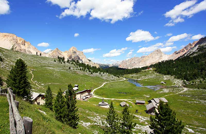 Wanderung auf die Kleinfanes-Alm